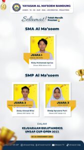 Prestasi belajar AL Masoem (2)