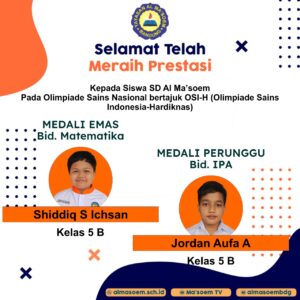 Prestasi siswa Al Masoem (4)