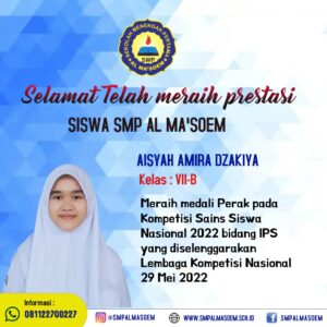 Prestasi siswa SMP Al Masoem (1)