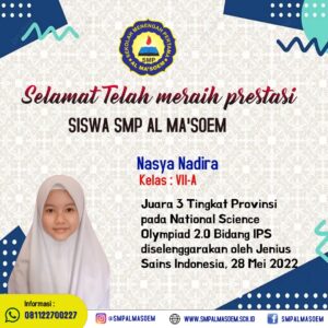 Prestasi siswa SMP Al Masoem (10)