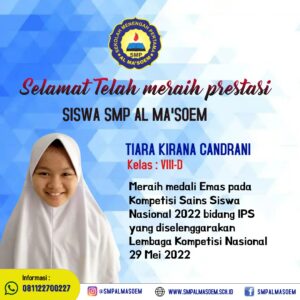 Prestasi siswa SMP Al Masoem (2)