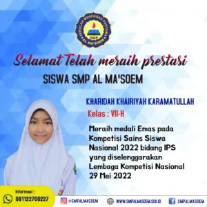 Prestasi siswa SMP Al Masoem (6)