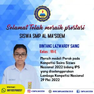 Prestasi siswa SMP Al Masoem (8)