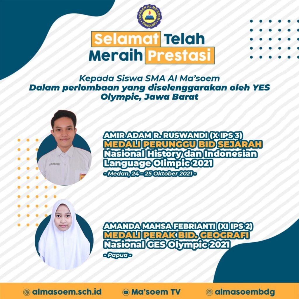 Prestasi siswa Al Masoem