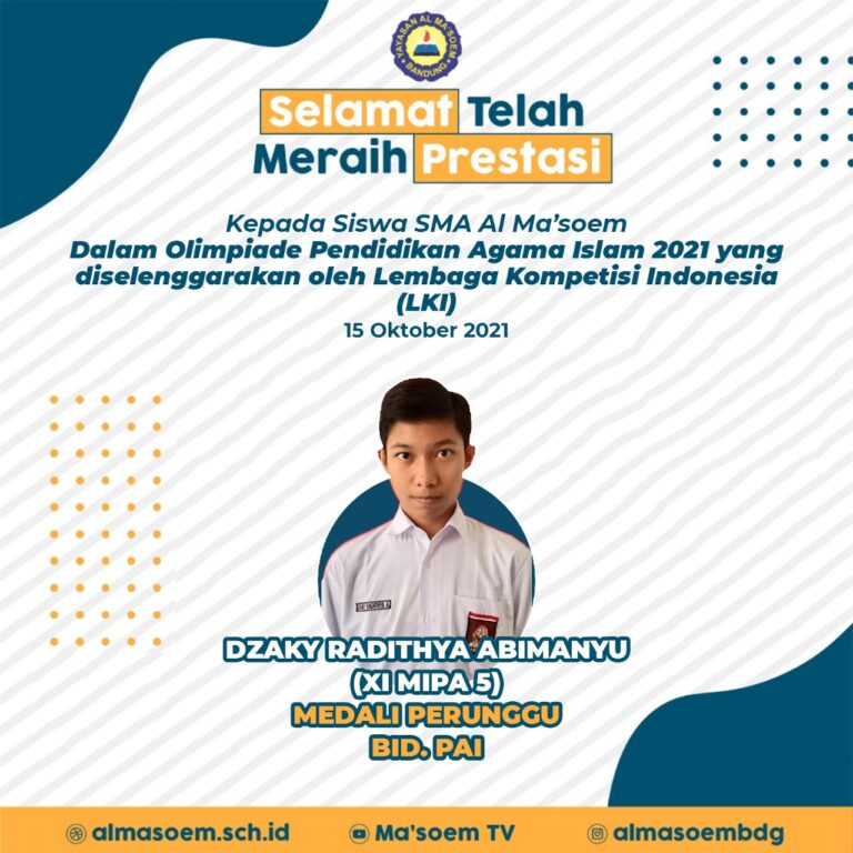 Prestasi siswa Al Masoem