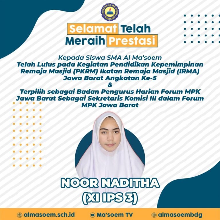 Prestasi siswa Al Masoem