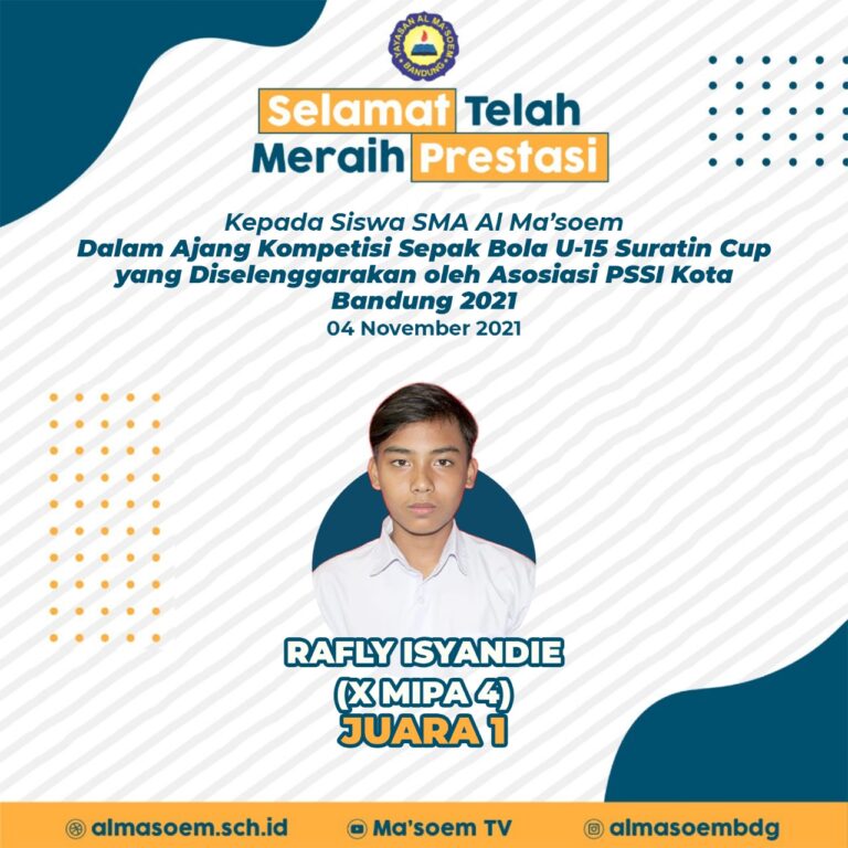 Prestasi siswa Al Masoem