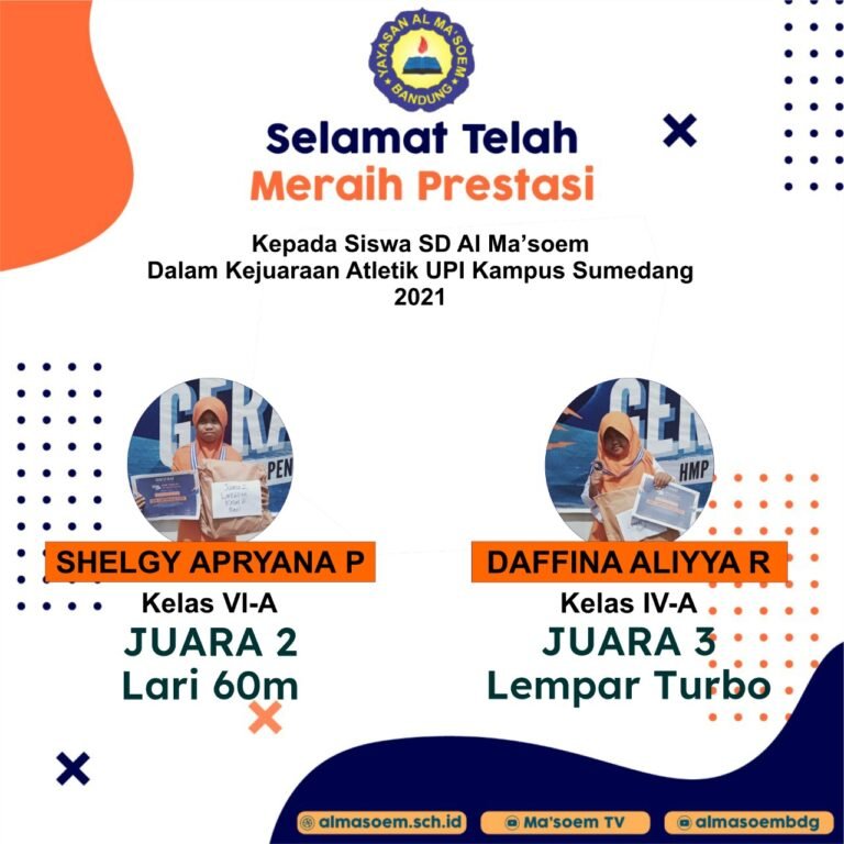 Prestasi siswa SD Al masoem