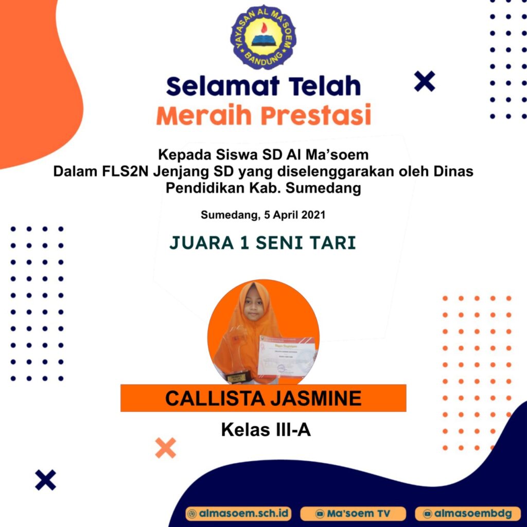 Prestasi siswa Al Masoem