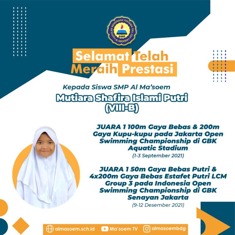 Prestasi sisswa SMP Al Masoem