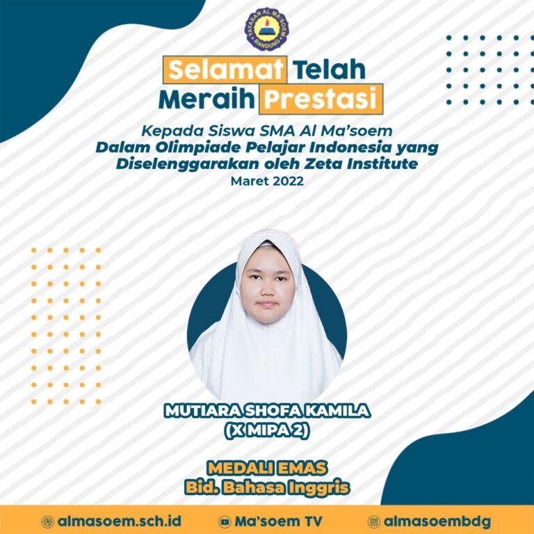 Prestasi siswa Al Masoem