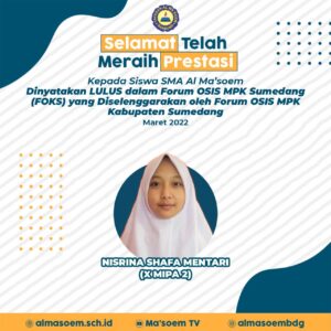 Prestasi siswa Al Masoem