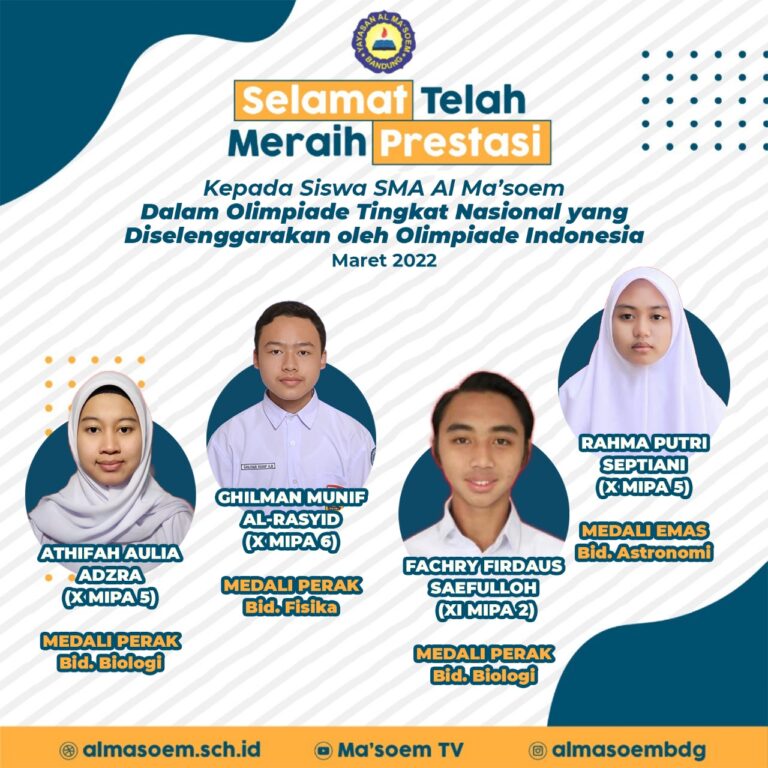 Prestasi siswa Al Masoem