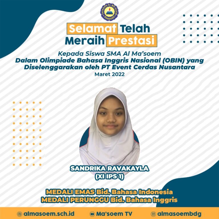Prestasi siswa Al Masoem
