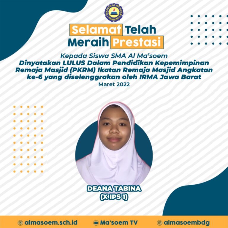 Prestasi siswa Al Masoem
