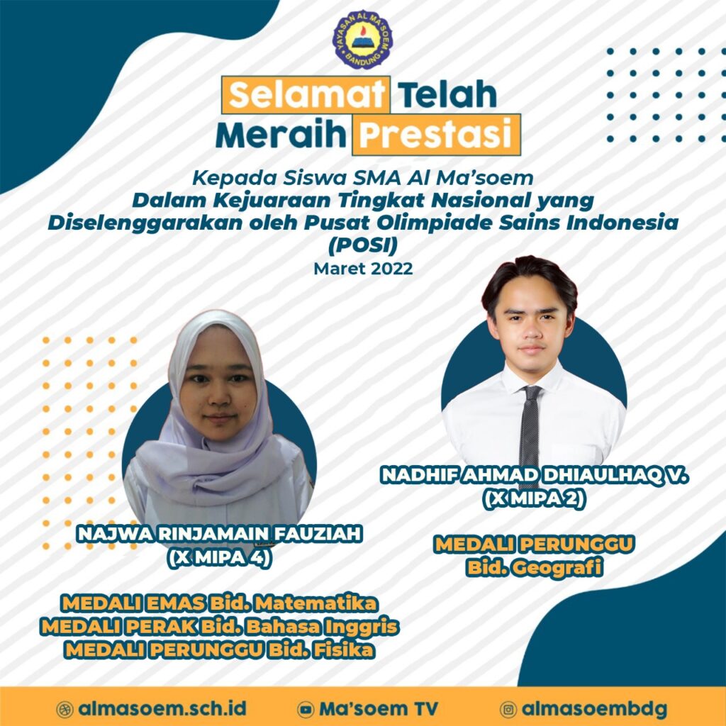 Prestasi siswa Al Masoem