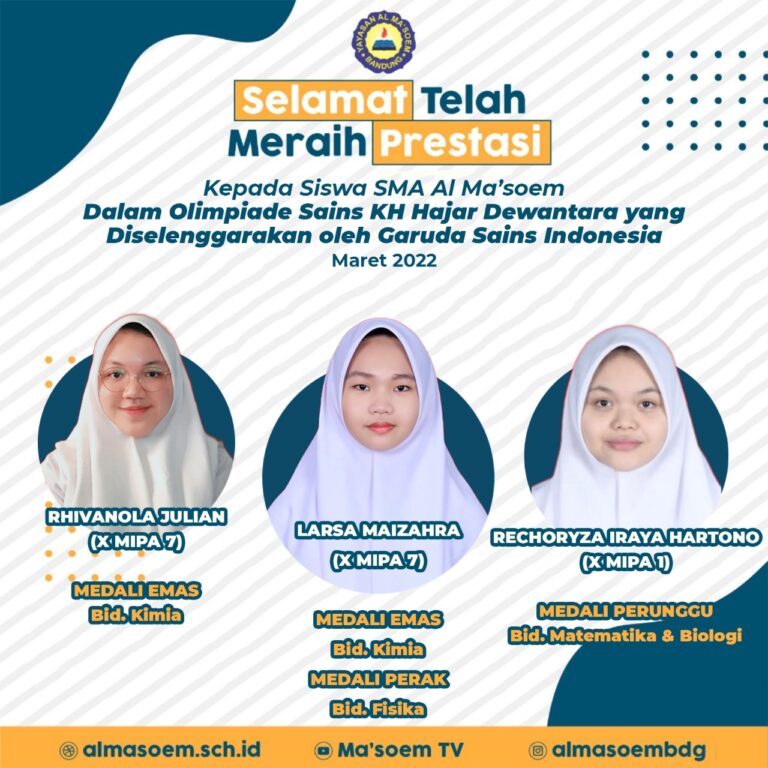 Prestasi siswa Al Masoem