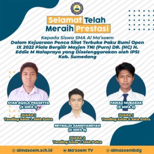 Prestasi siswa Al Masoem
