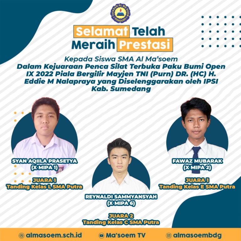 Prestasi siswa Al Masoem