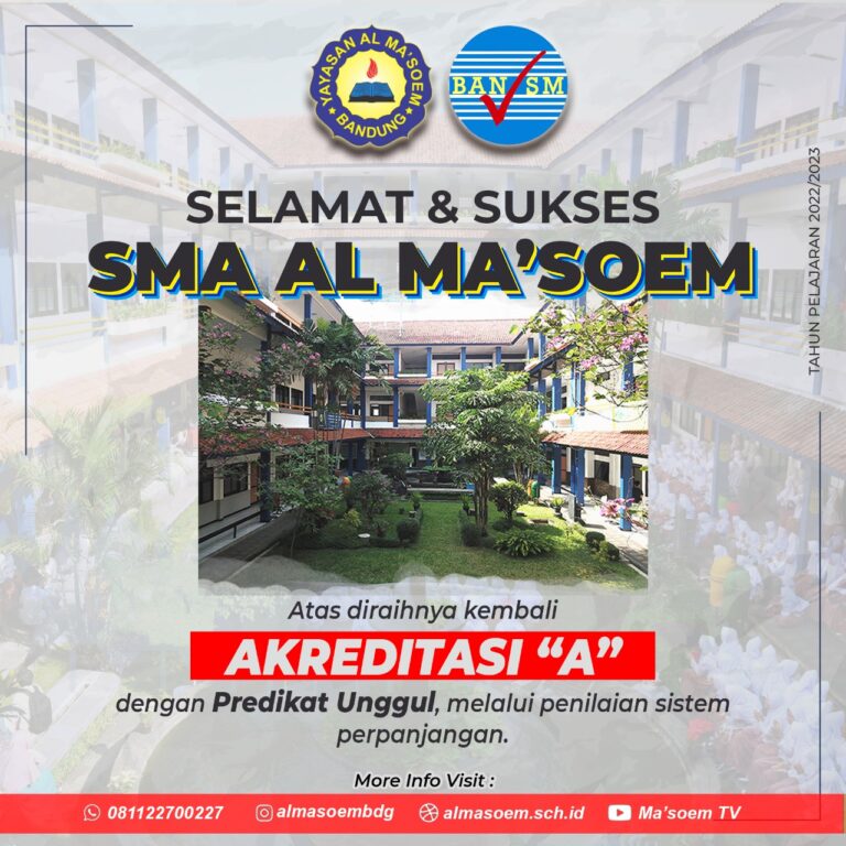 Akredetasi SMA Al Masoem