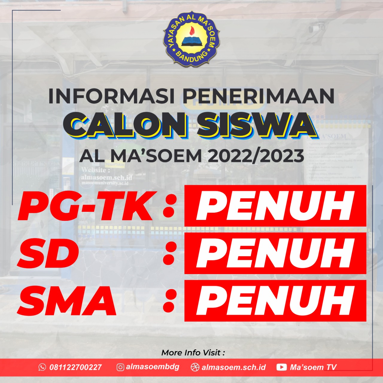 SD SMP SMA