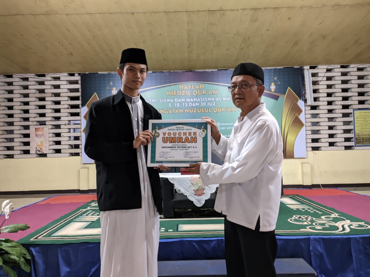 Penutupan Haflah Hifdzil Qur'an 1444H: Berkah Bagi Penghafal Al Quran