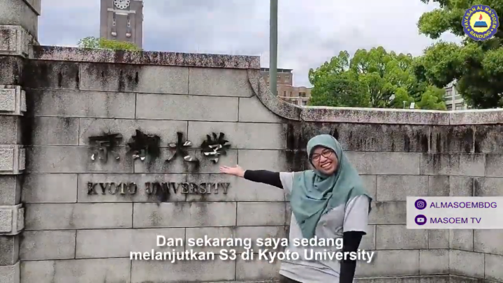 Cici nurfatimah alumni sma pesantren al masoem mendapatkan beasiswa ke kyoto university jepang (2)