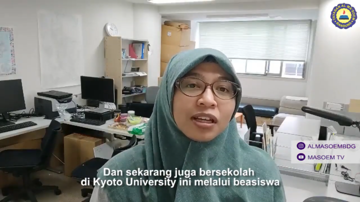 Cici Nurfatimah Alumni SMA Pesantren Al Masoem mendapatkan beasiswa ke Kyoto University Jepang (3)