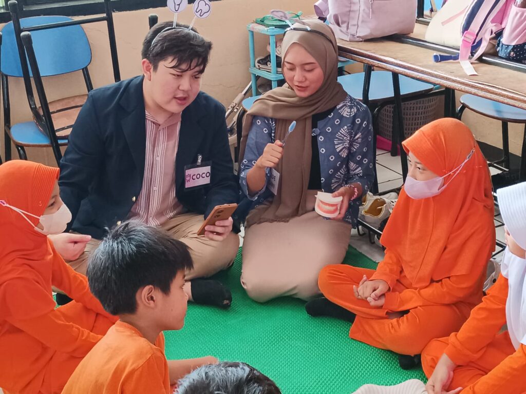 Penyuluhan Kebersihan Gigi Anak SD Al Ma'soem Oleh FKG UNPAD