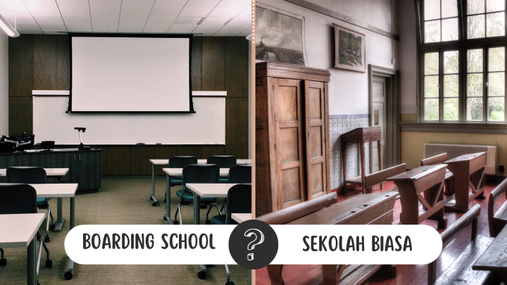 boarding school atau sekolah biasa