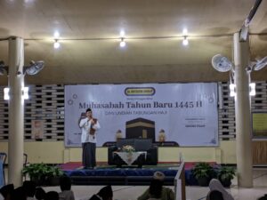 KH Asep Saepulloh Peringatan tahun baru Hijriyah 1445 di Al Masoem