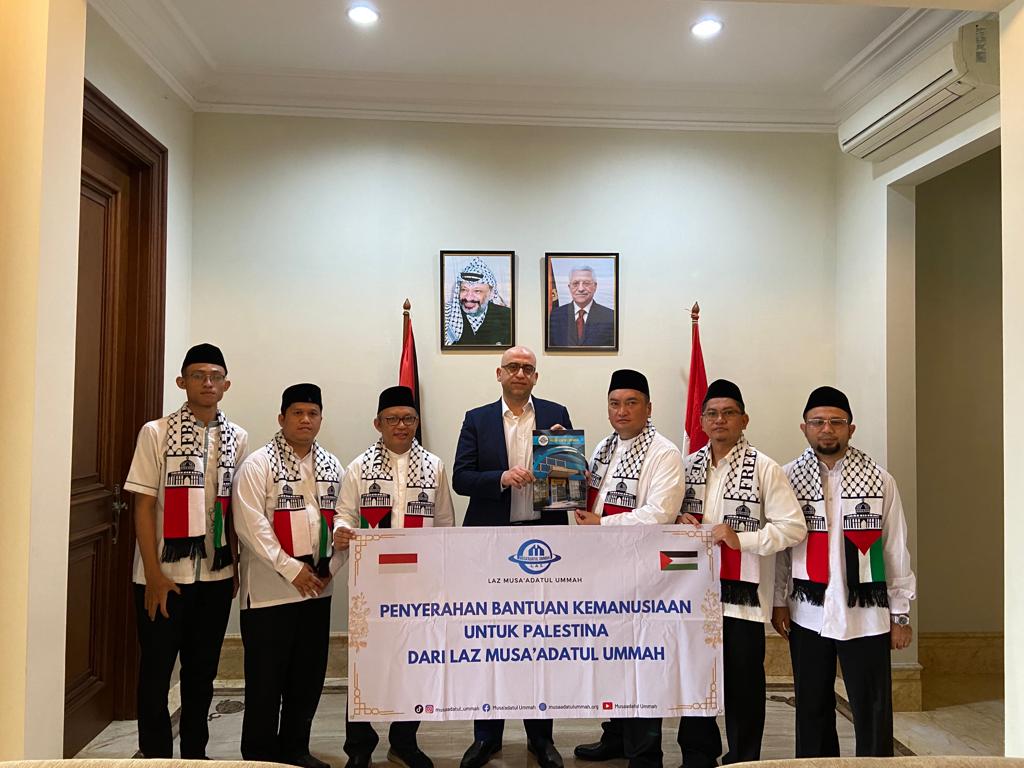 Pemberian bantuan Sosial Kepada BAZNAS dan KEdutaan BEsar Palestina (6)