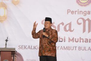 Prof Dr Zainal Abidin PhD di Peringatan Isra Miraj di Yayasan Al Masoem