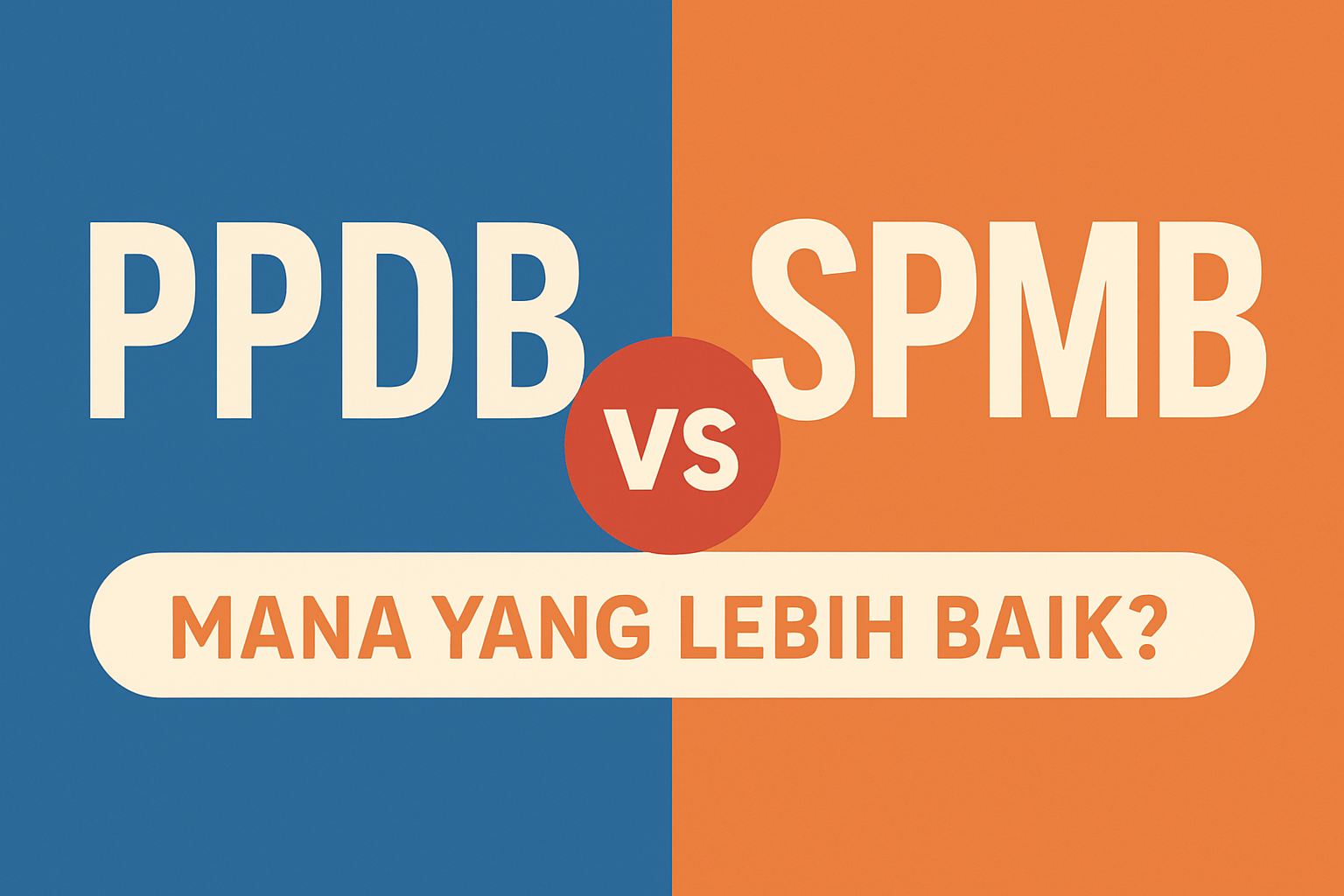 PPDB vs SPMB