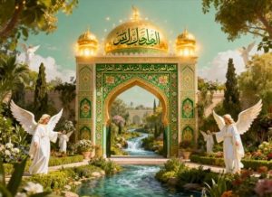 Sabar di dunia salam malaikat di surga