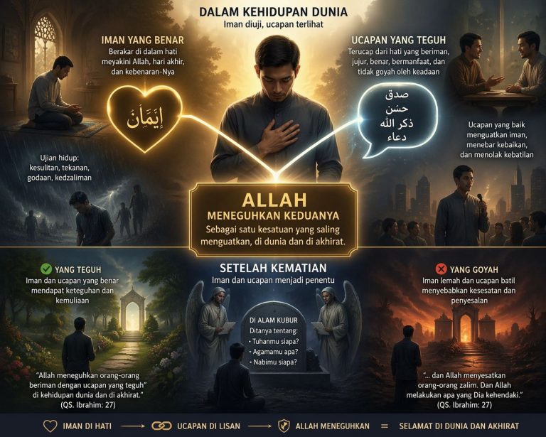 Al Ma'soem Jangan Remehkan Ucapan Itu adalah Cermin Iman