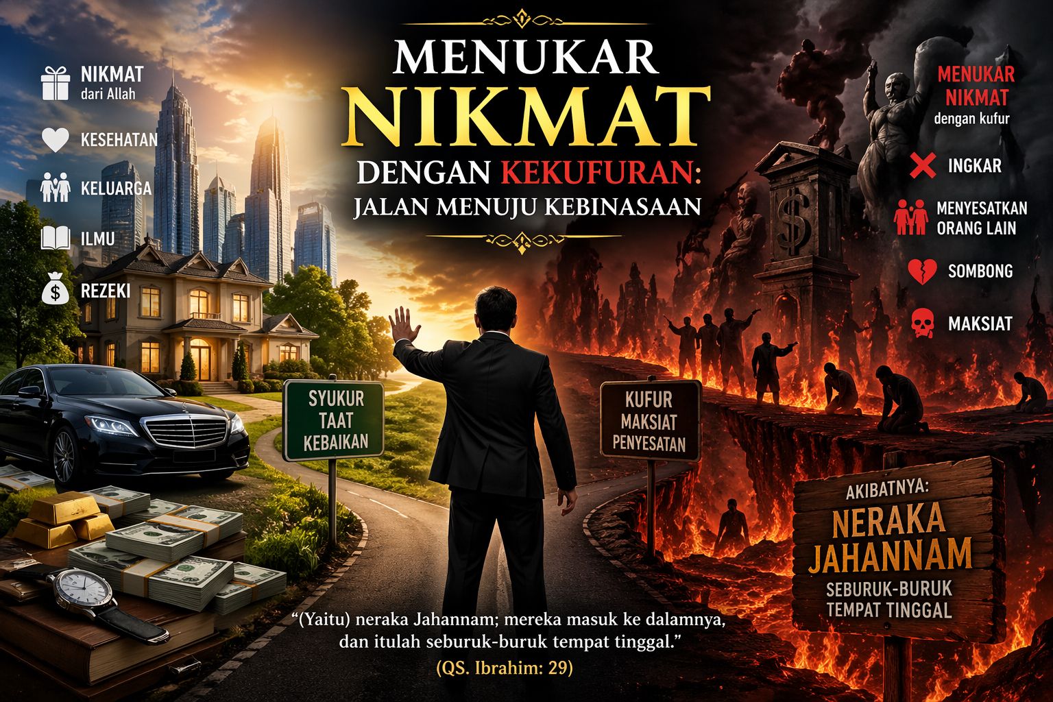 Al Ma'soem - Menukar Nikmat dengan Kekufuran
