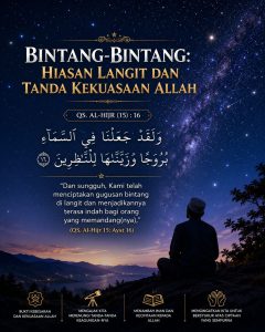 Bintang-Bintang: Hiasan Langit dan Tanda Kekuasaan Allah