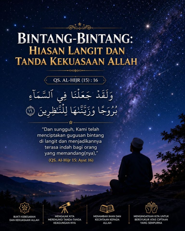 Bintang-Bintang: Hiasan Langit dan Tanda Kekuasaan Allah