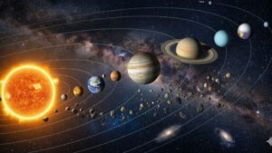 Amazing Solar System View Universe Art