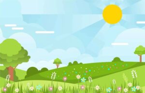 Descargar fondo de paisaje de primavera gratis