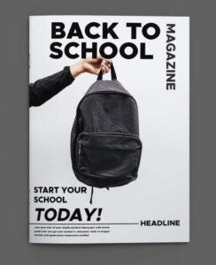 School Magazine Free Download PSD room surf com (1)