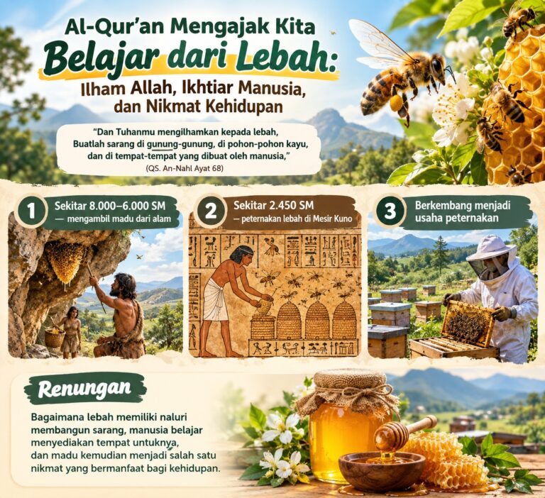 Belajar dari Lebah Ilham dan Nikmat