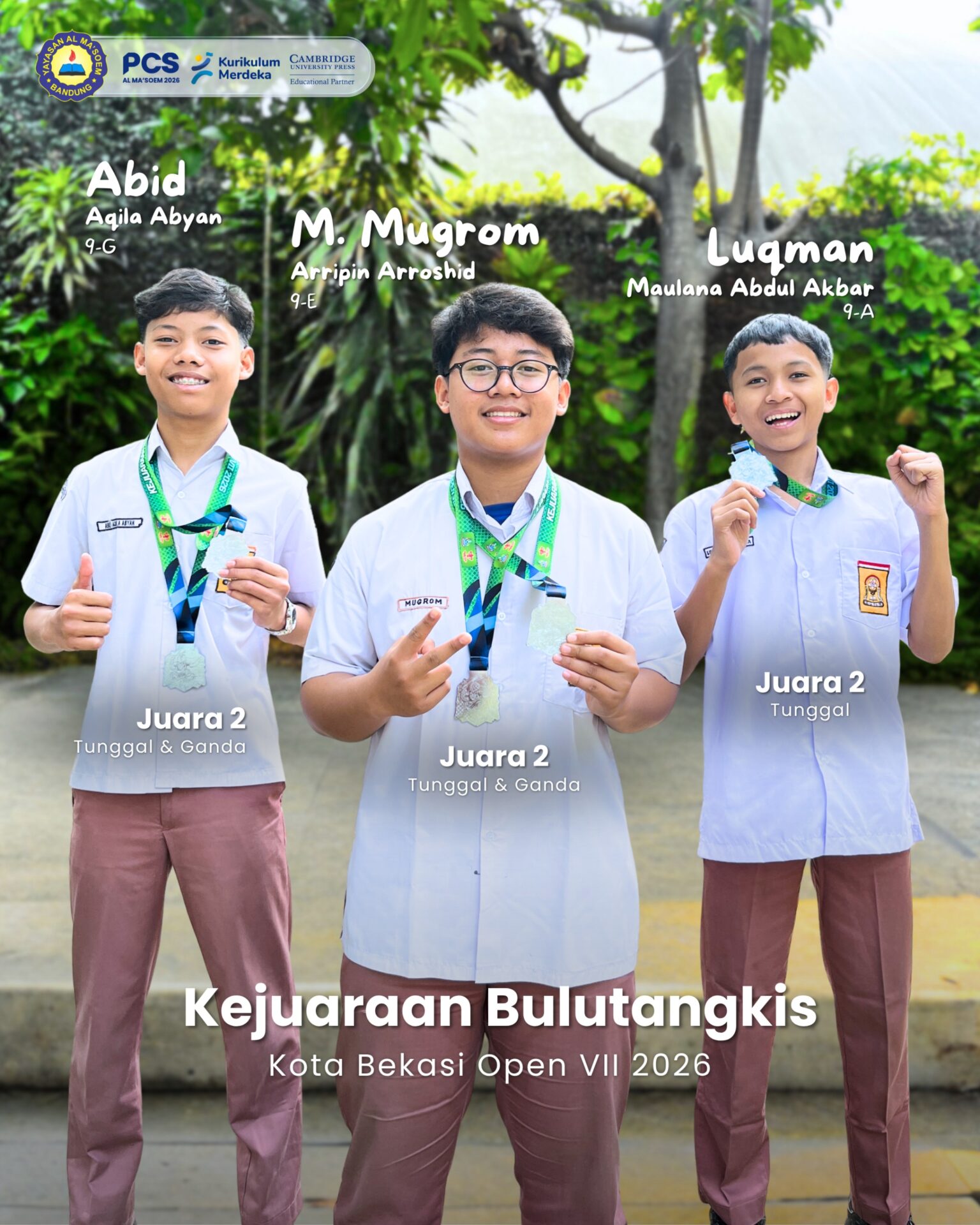 Prestasi siswa SMP Diseminiasi Oktober 2026 (2)